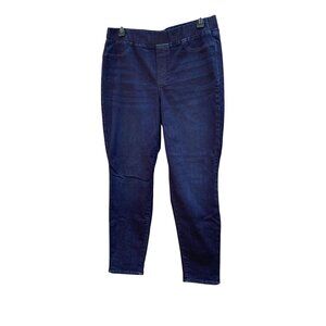 Talbots Dark Blue Wash Pull-on Jeggings Womens Size 16